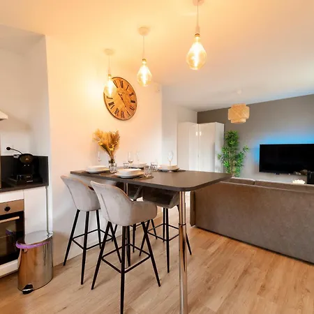 Escapade Relaxante - - Jacuzzi - Sauna - Prives Lejlighed